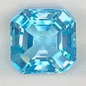 Sky Blue Topaz Rare Asscher Cut (6 Carats)