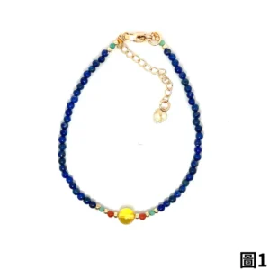 Lapis Lazuli × Carnelian × Turquoise × Amber