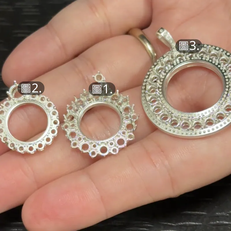 Chopard-Inspired Gemstone Locket Pendant - Image 7